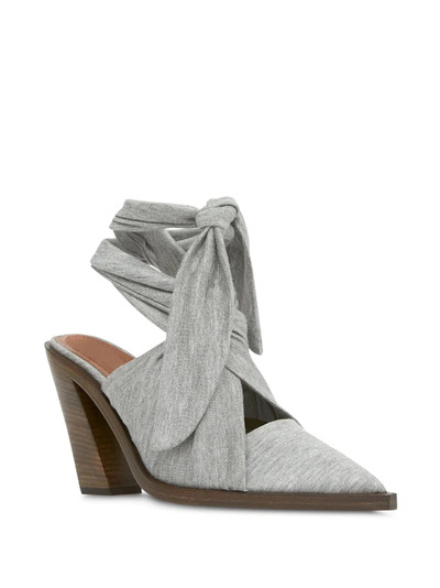 Burberry ankle tie mules outlook