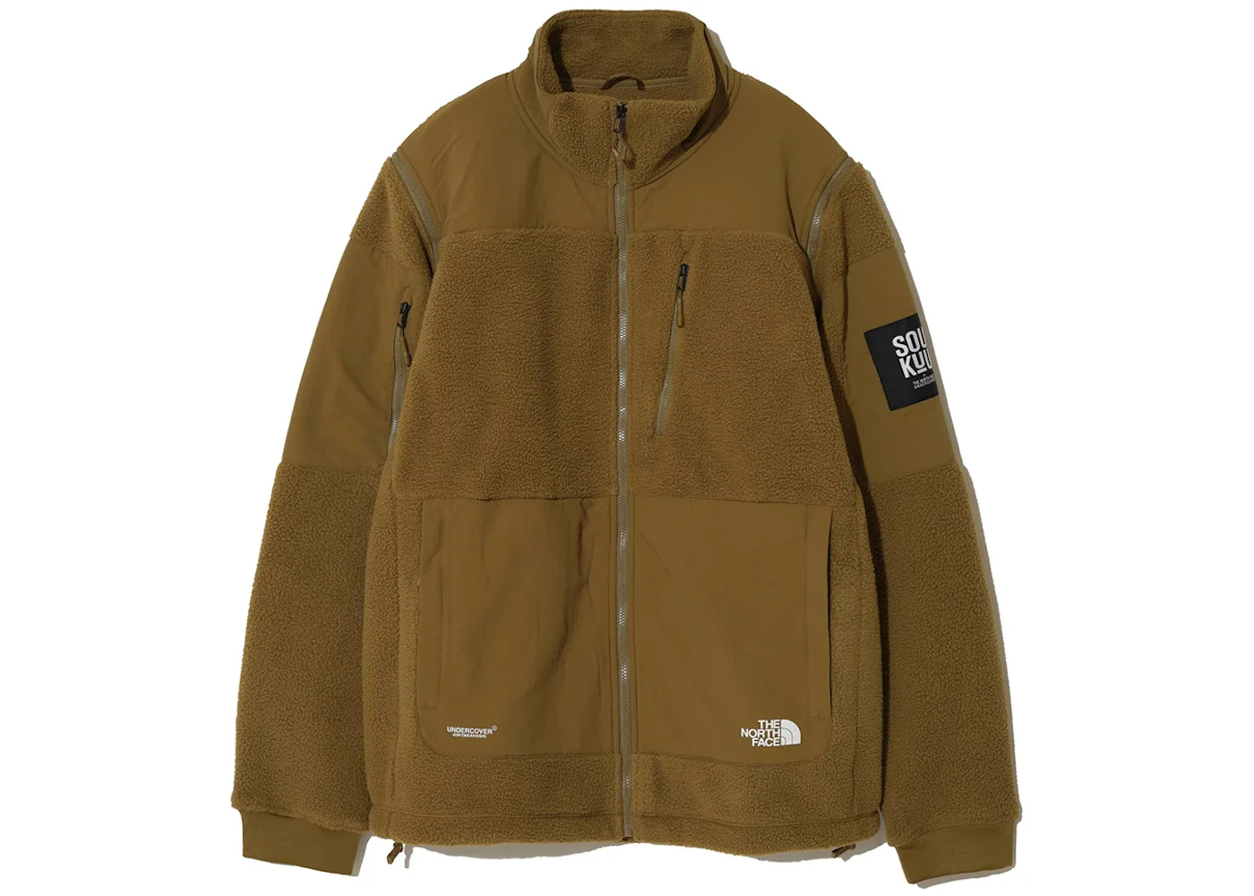 The North Face x Undercover Soukuu Zip-Off Fleece Jacket Butternut - 1