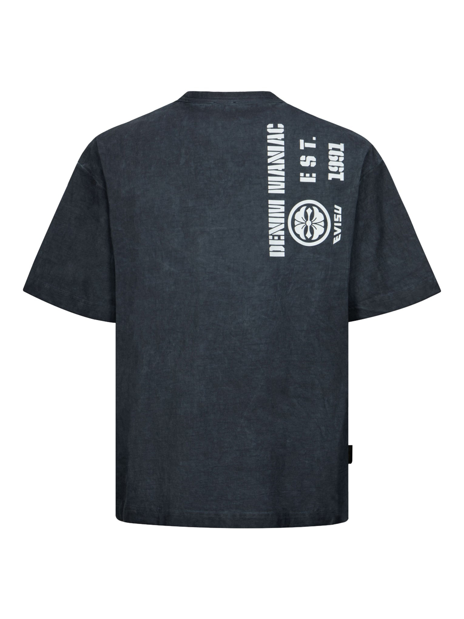 GODHEAD EMBROIDERY AND KAMON PRINT LOOSE FIT T-SHIRT - 13