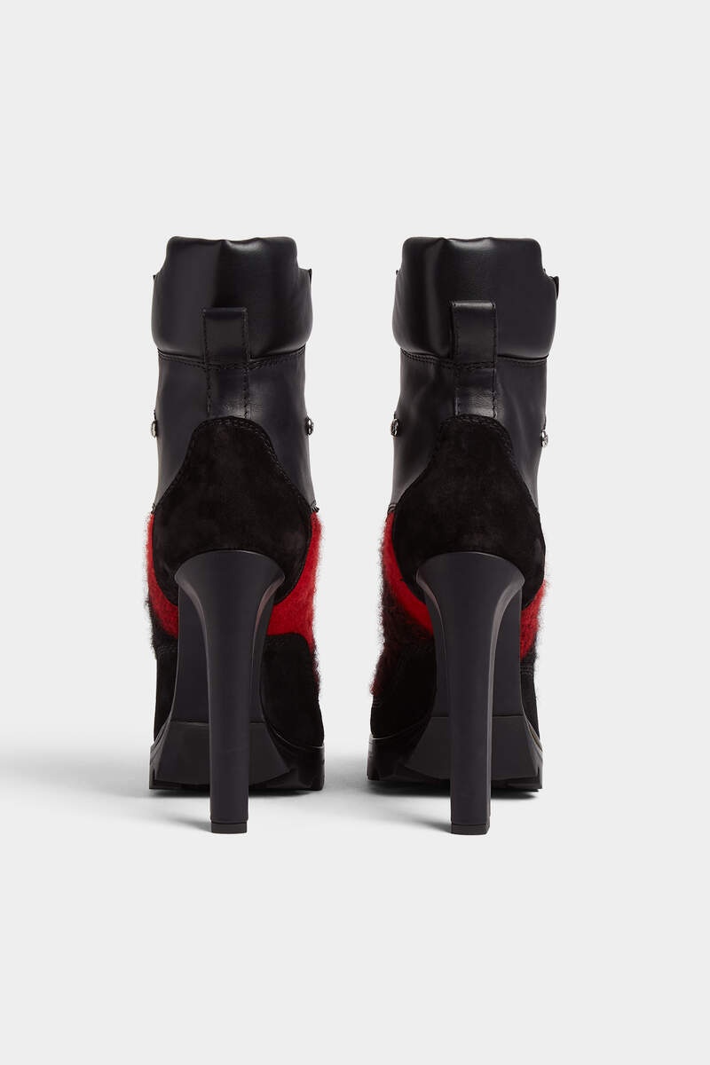 CANADIAN HIKING HEELED ANKLE BOOTS - 2