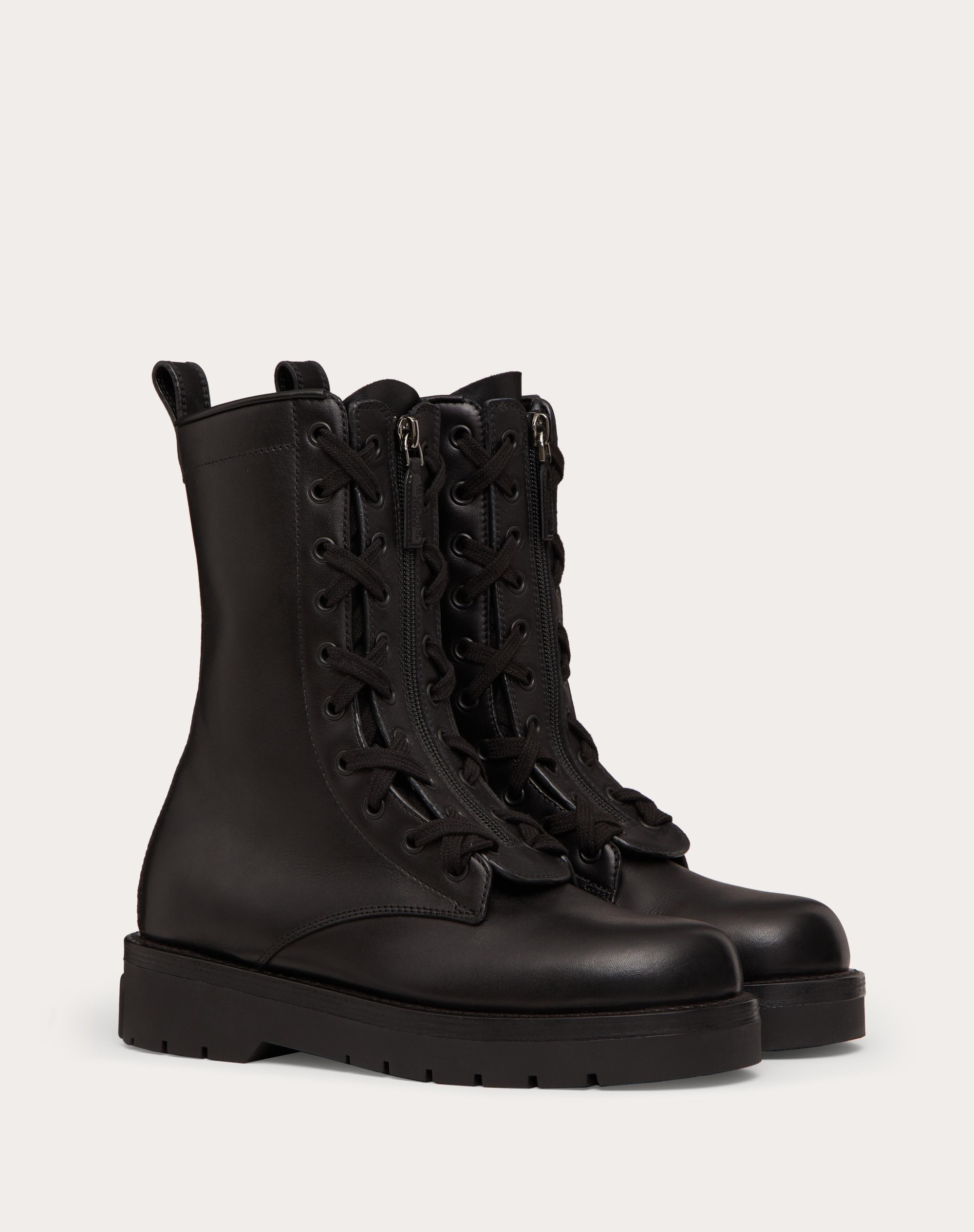 CALFSKIN XCOMBAT BOOTS 40MM - 2