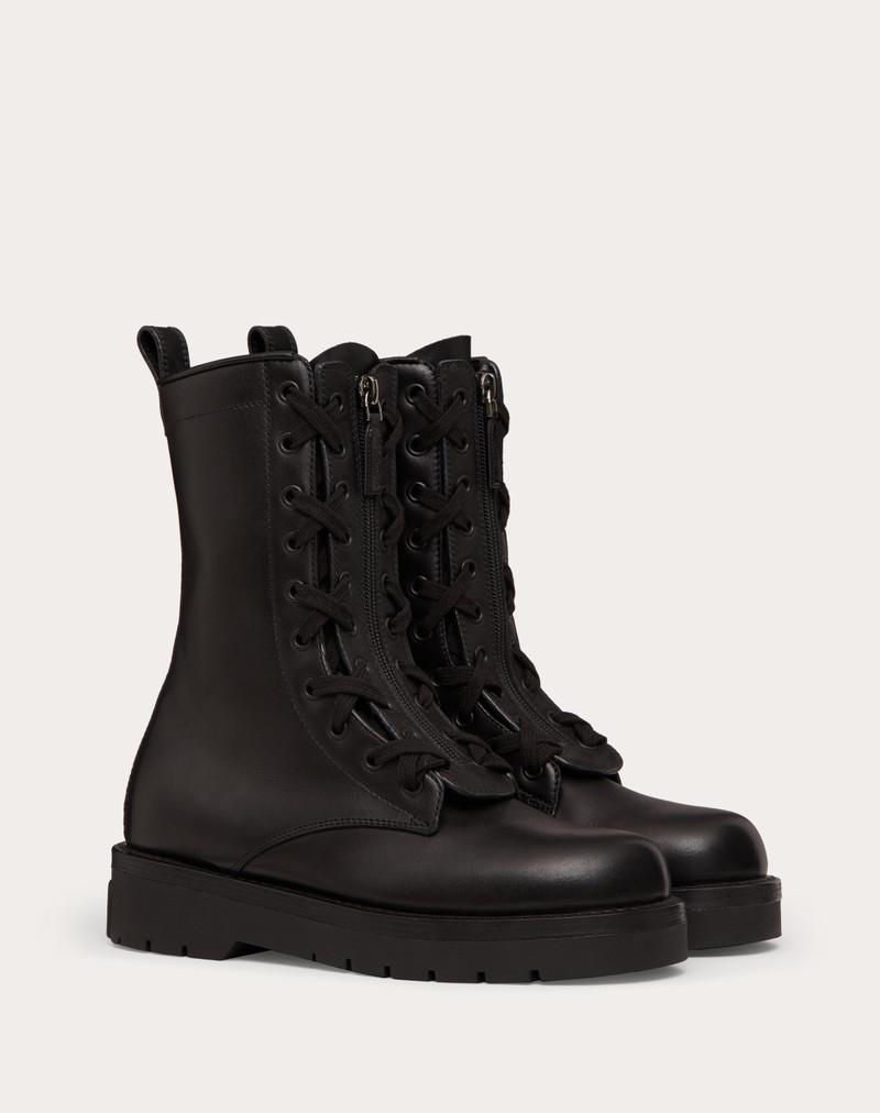 CALFSKIN XCOMBAT BOOTS 40MM 2
