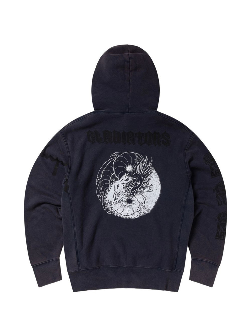 Champion x Aries graphic-print drawstring hoodie outlook