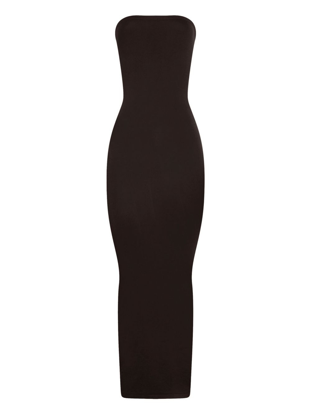 strapless maxi dress - 5