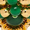 Lucille Earring in Brass - 3