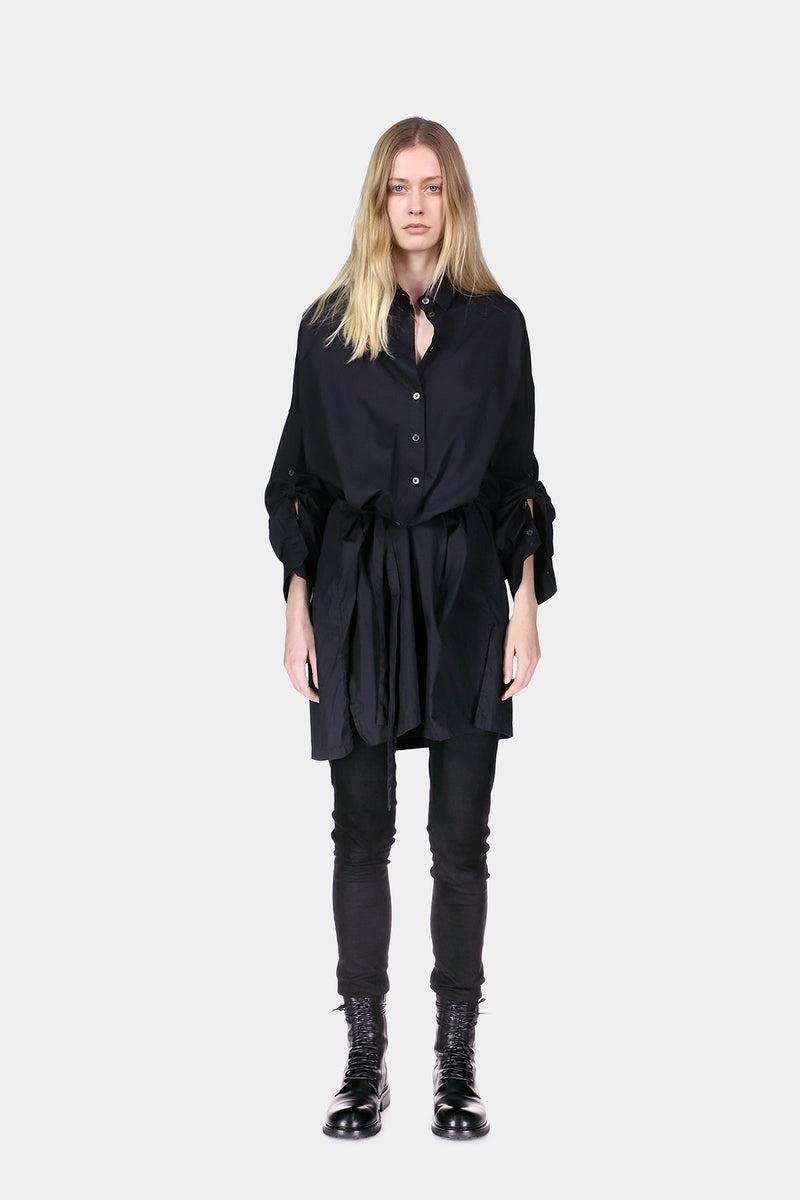 Lia Slouchy Extra Long Shirt - 1