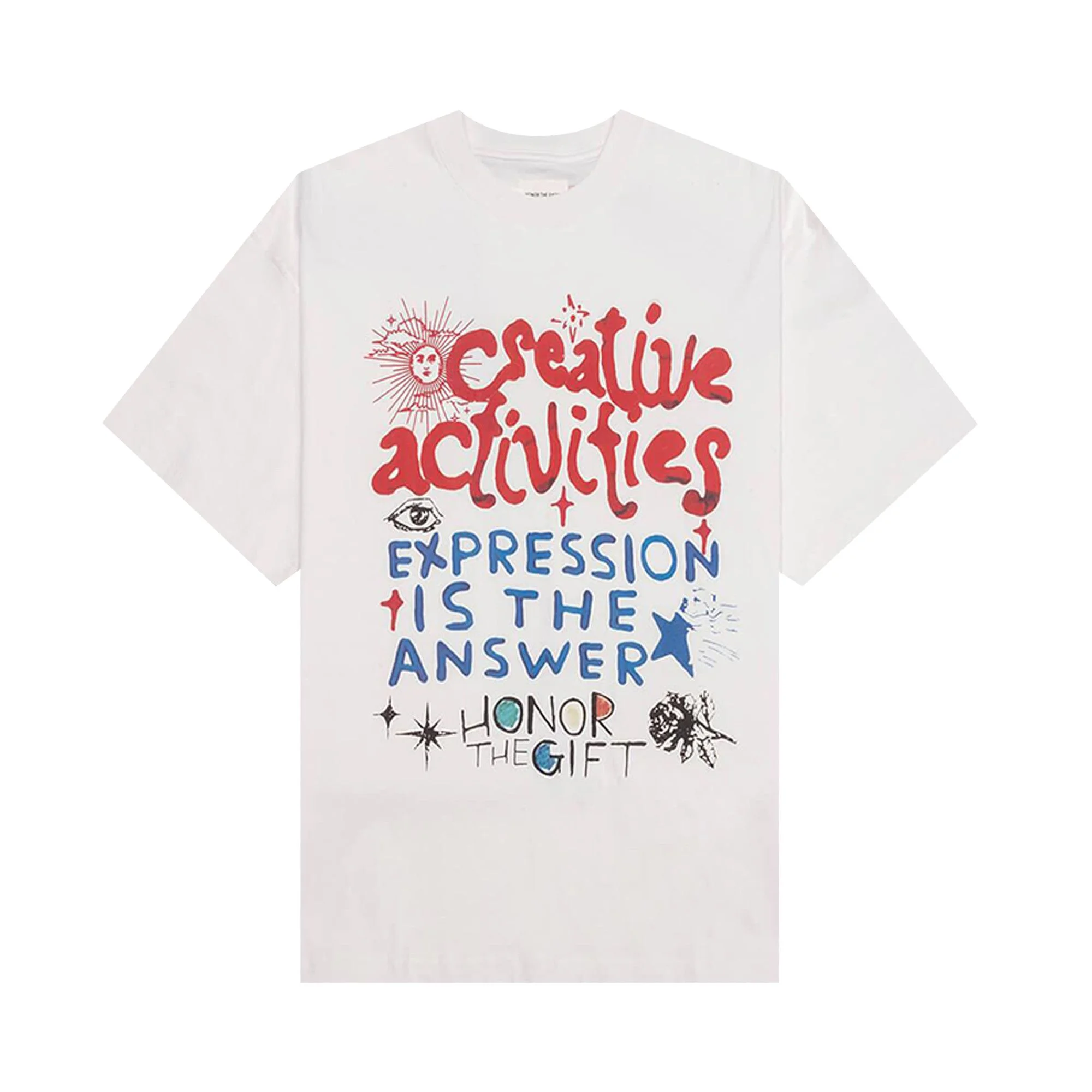 Honor The Gift Creative Activities T-Shirt 'Bone' - 1