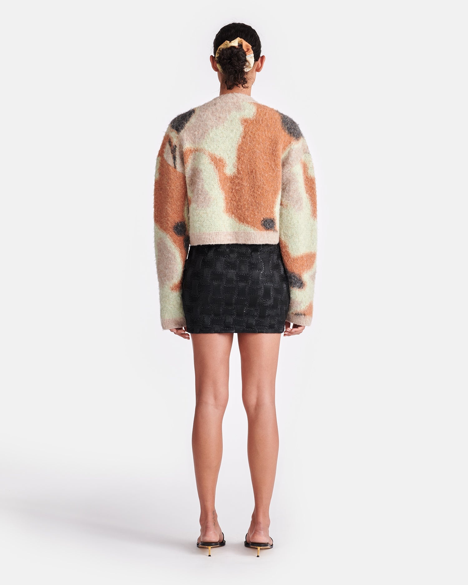 Cropped Brushed-Alpaca Cardigan - 5
