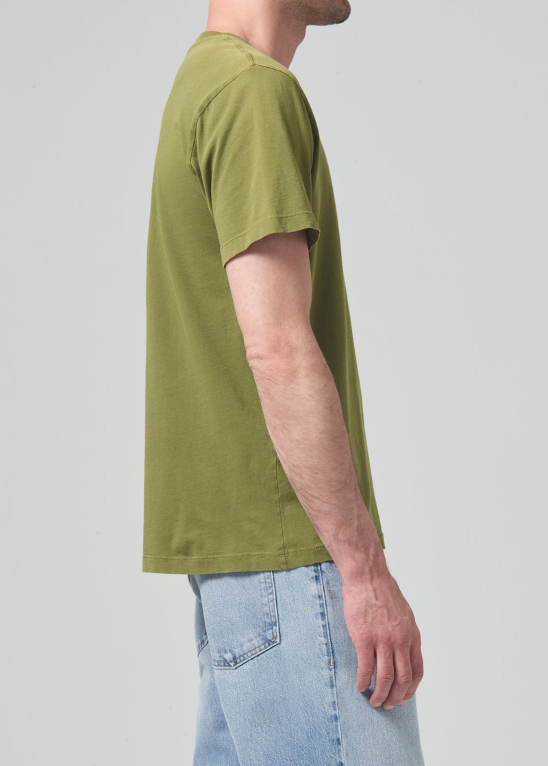 Everyday Short Sleeve Tee In Moss 4