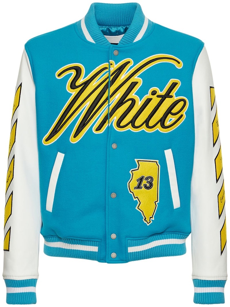 Varsity world leather jacket - 1