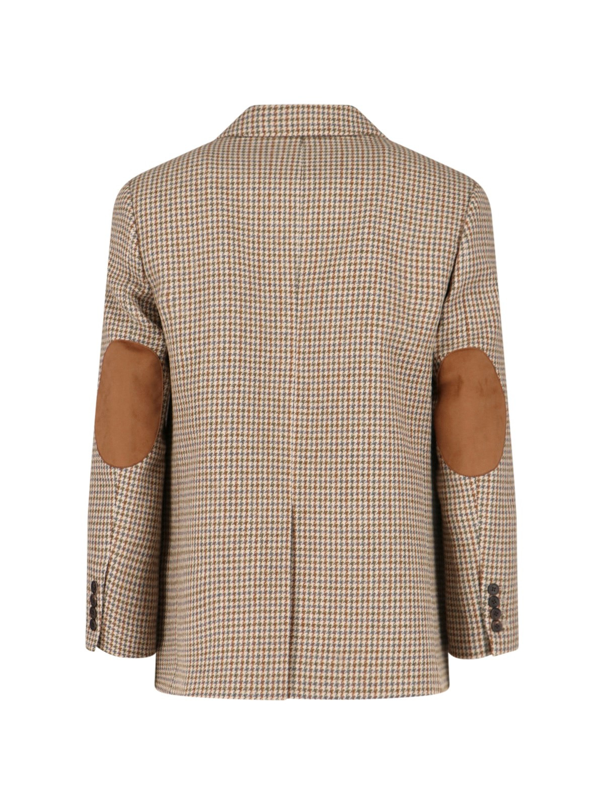 SINGLE-BREASTED WOOL BLEND BLAZER - 2