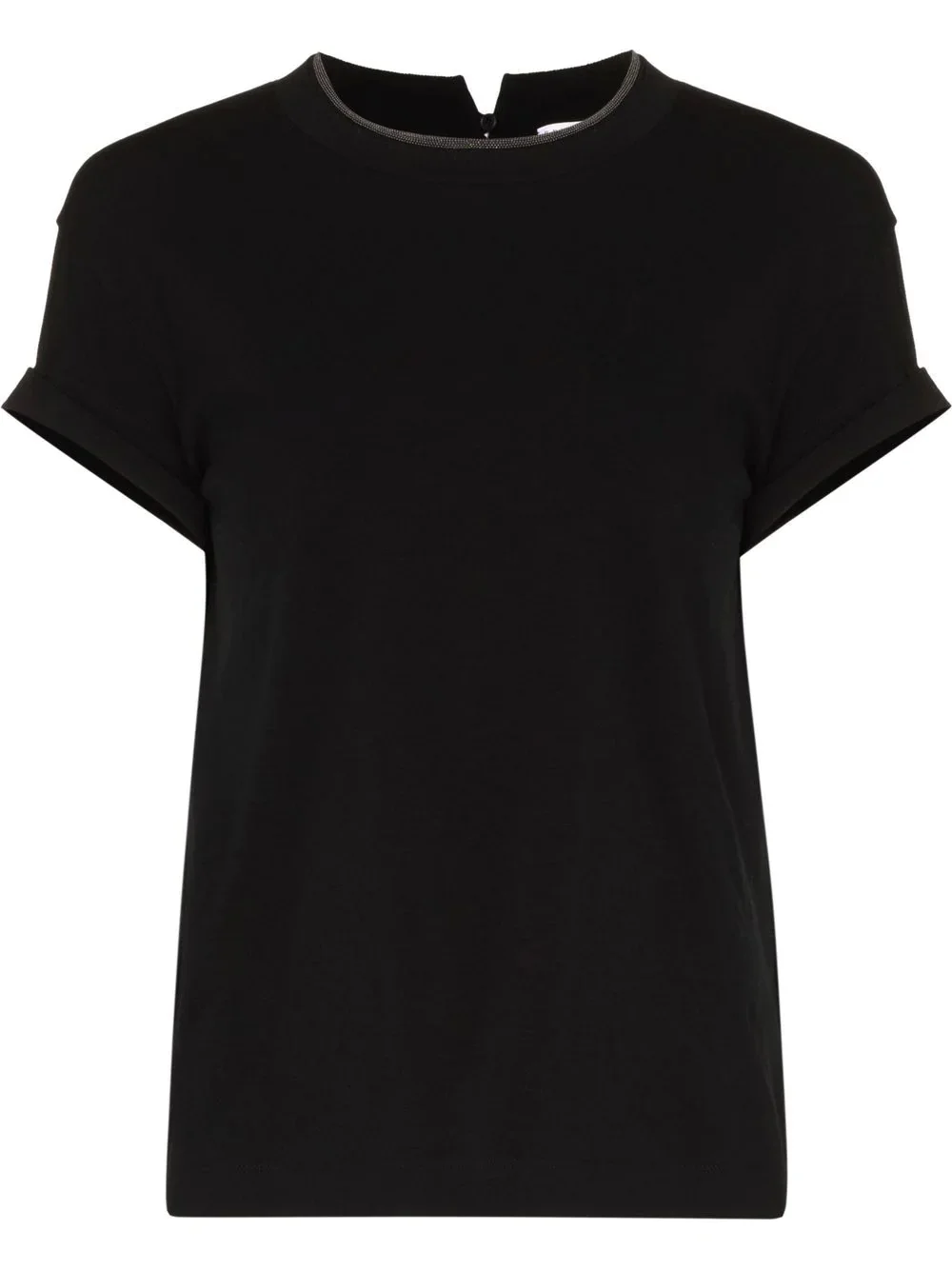 round-neck short-sleeve T-shirt - 1