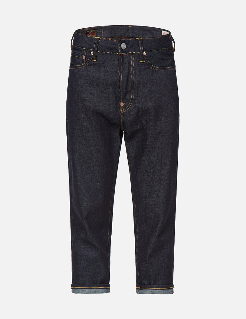 EVISU KOMAINU AND LOGO EMBROIDERY CROPPED FIT JEANS #2027 outlook