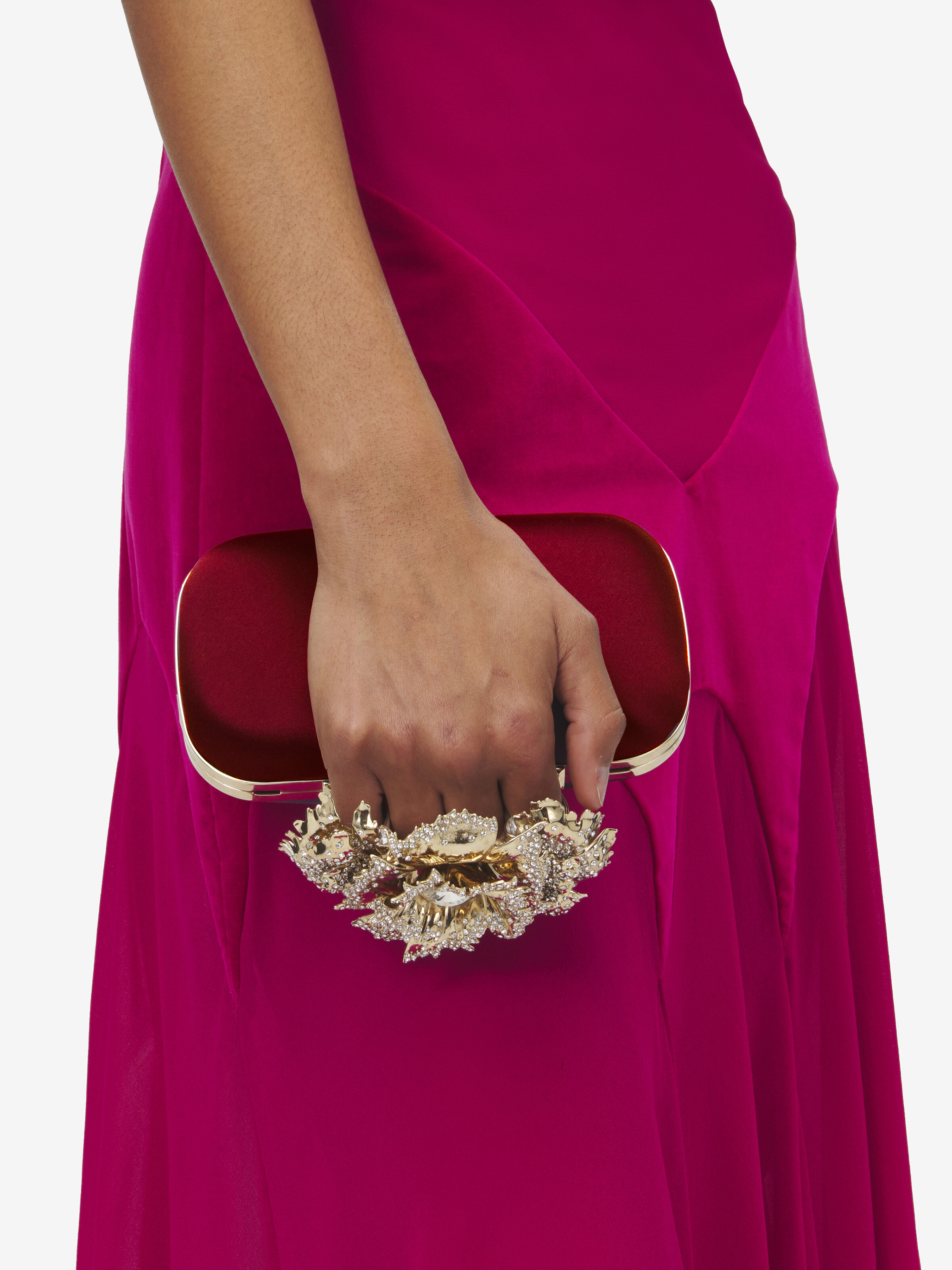 Carnation Knuckle Clutch - 2