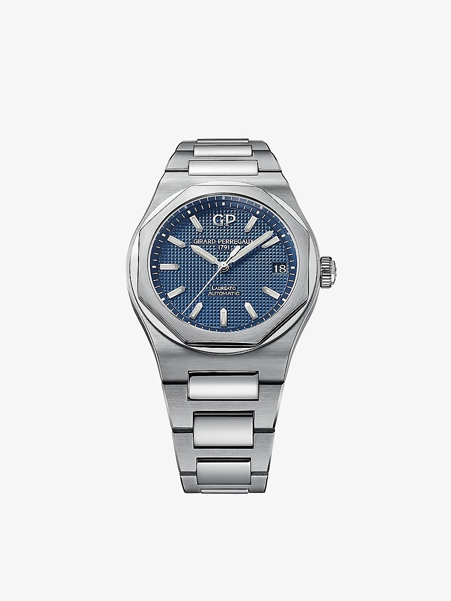 81010-11-431-11A Laureato stainless-steel automatic watch - 1