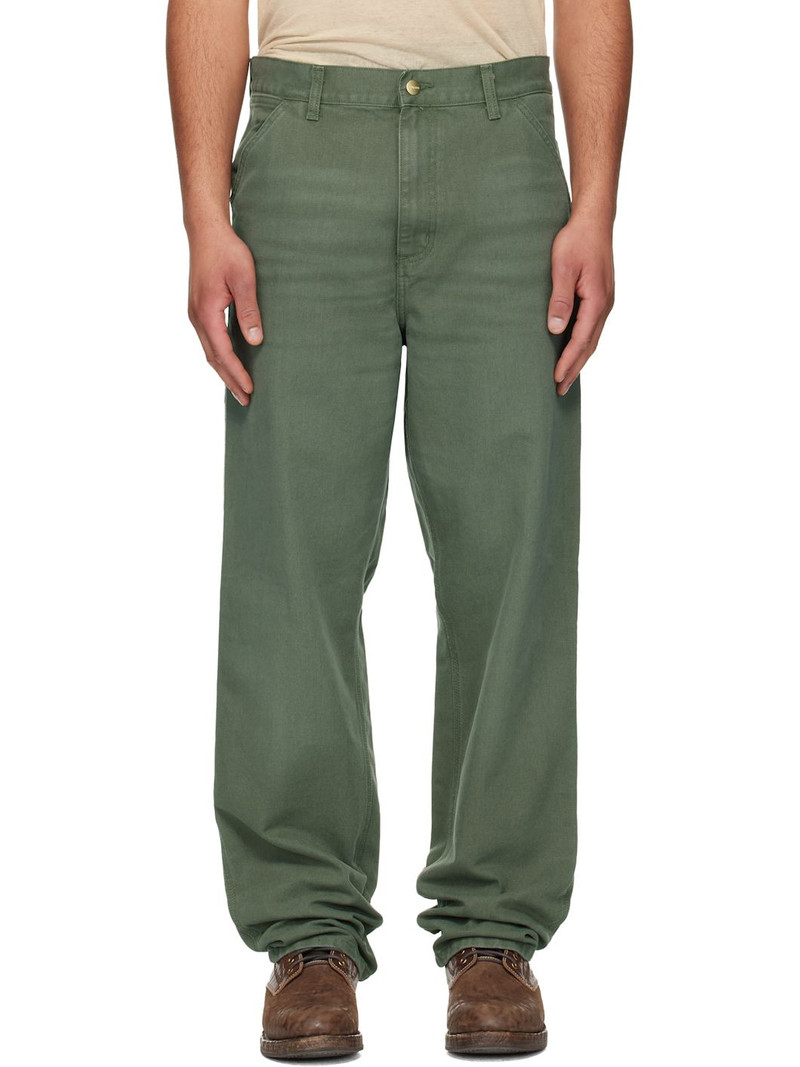 Khaki Single Knee Trousers 1