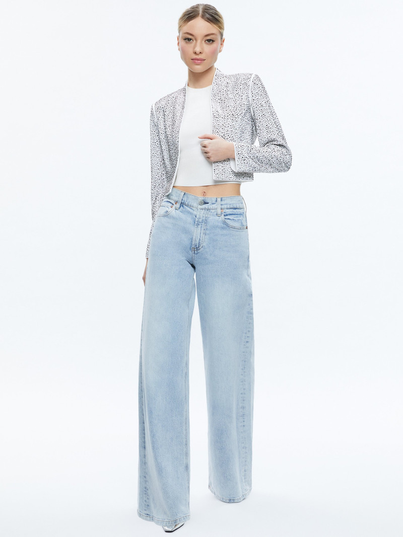 KALIA EMBELLISHED OPEN FRONT JACKET 6