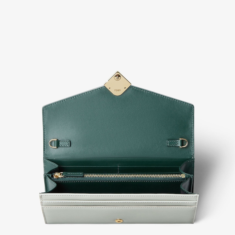 FENDI FF Diamonds Continental With Chain outlook