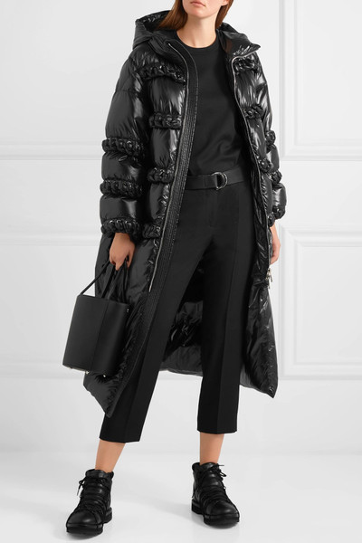 Moncler + 6 Noir Kei Ninomiya whipstitched quilted shell down coat outlook