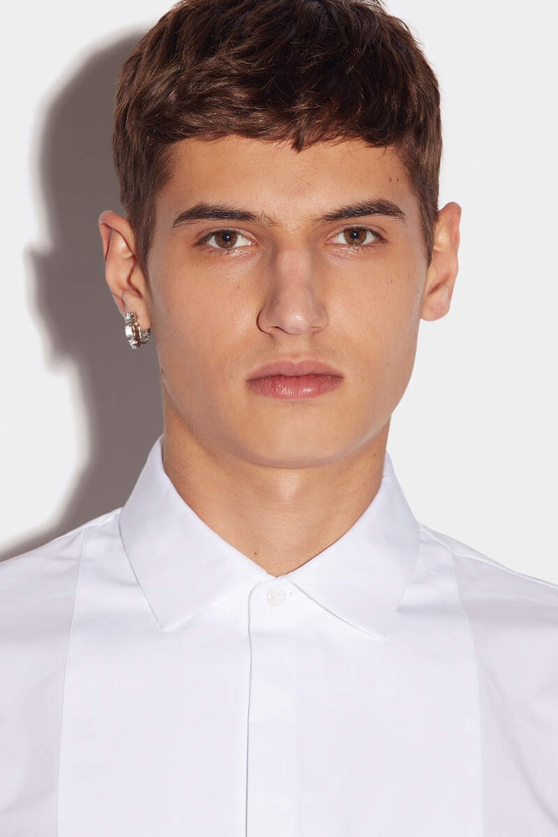 SLIM FIT TUX SHIRT - 4