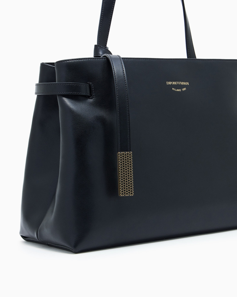 SMOOTH LEATHER HANDBAG 5
