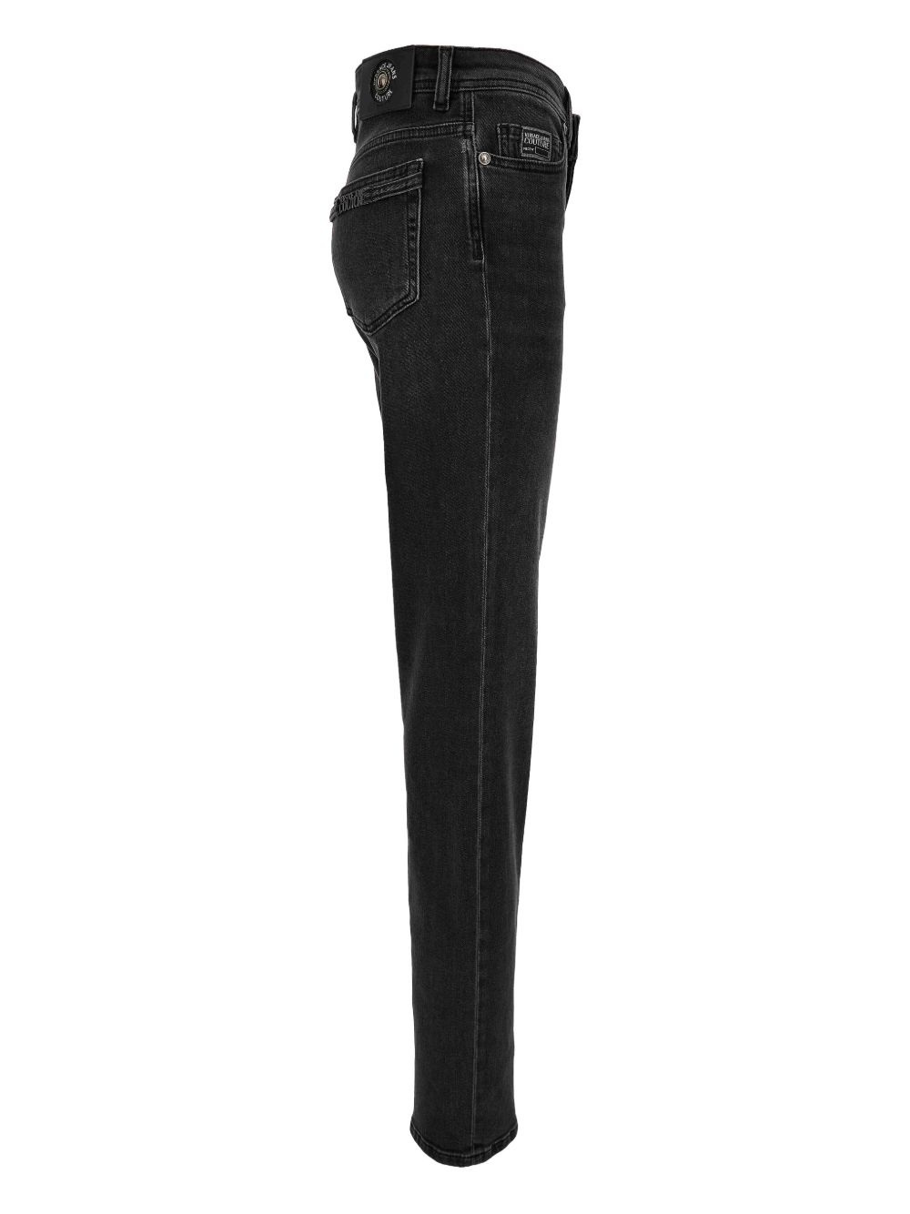 logo-plaque jeans - 3