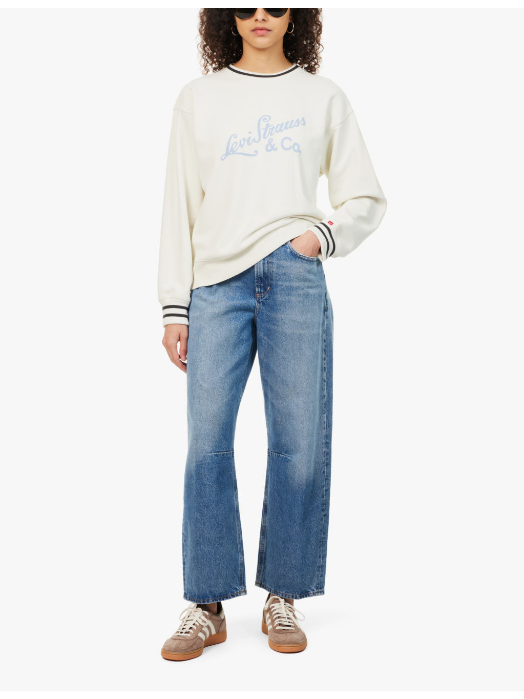 Miro barrel-leg relaxed-fit high-rise denim jeans - 2