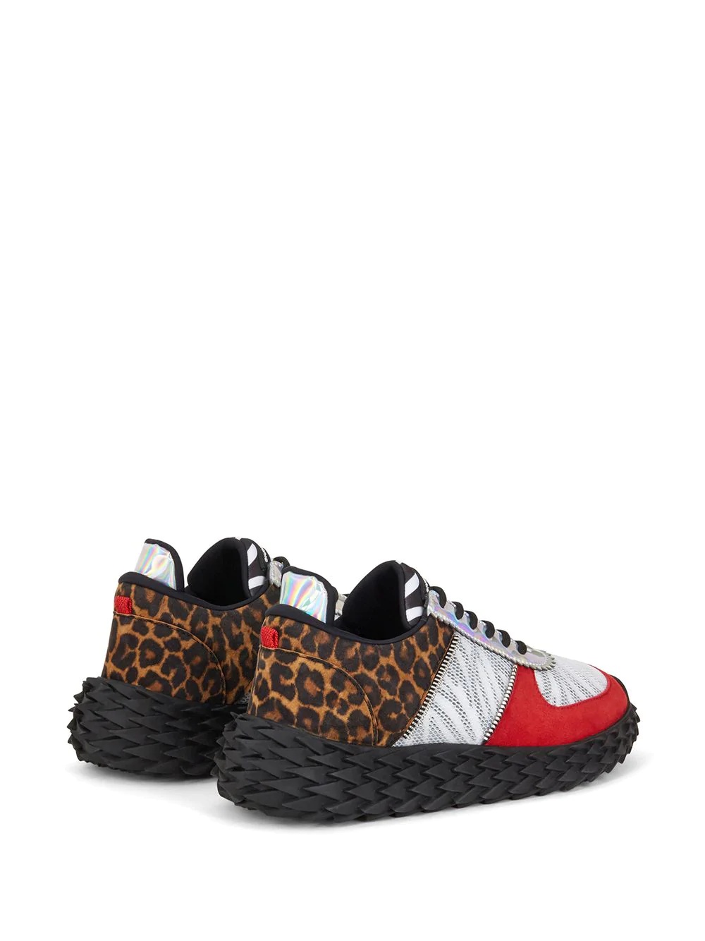 animal panel sneakers - 3