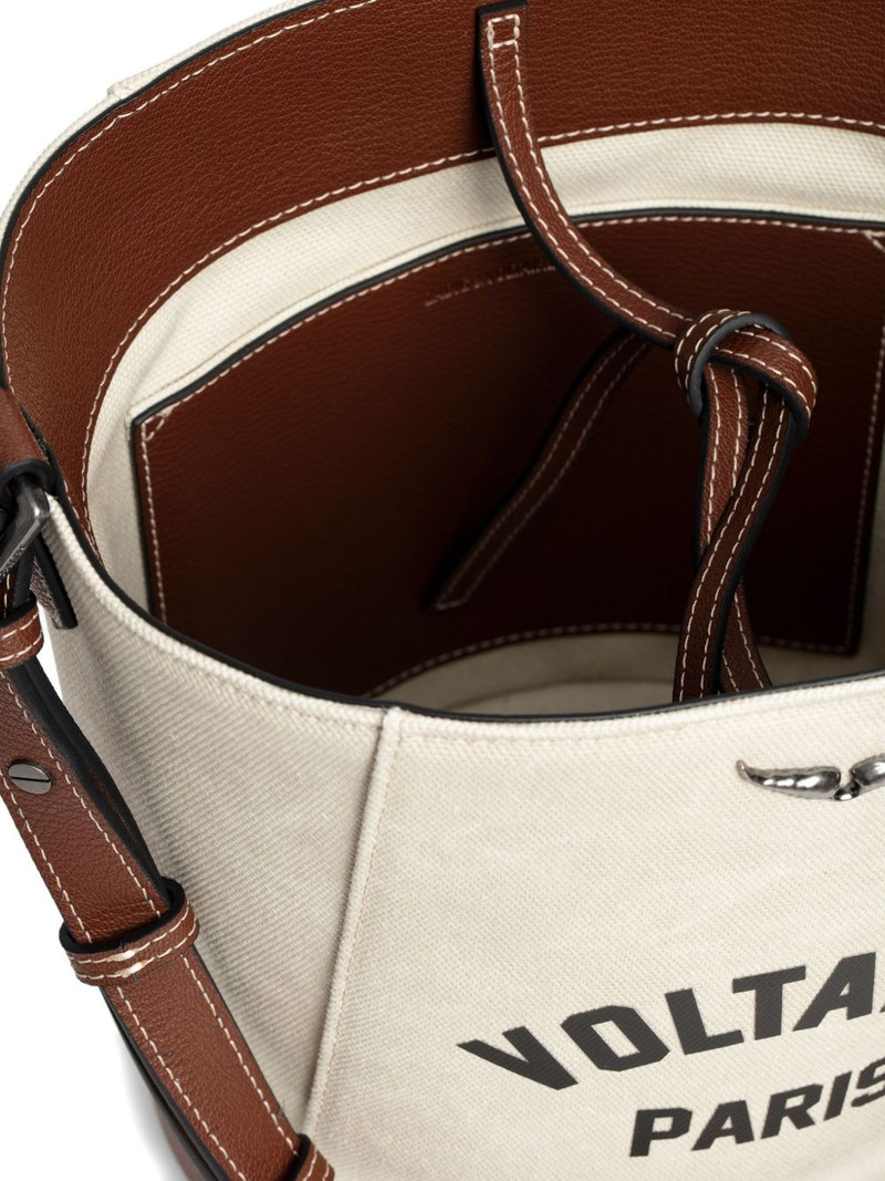 logo-print bucket bag 6