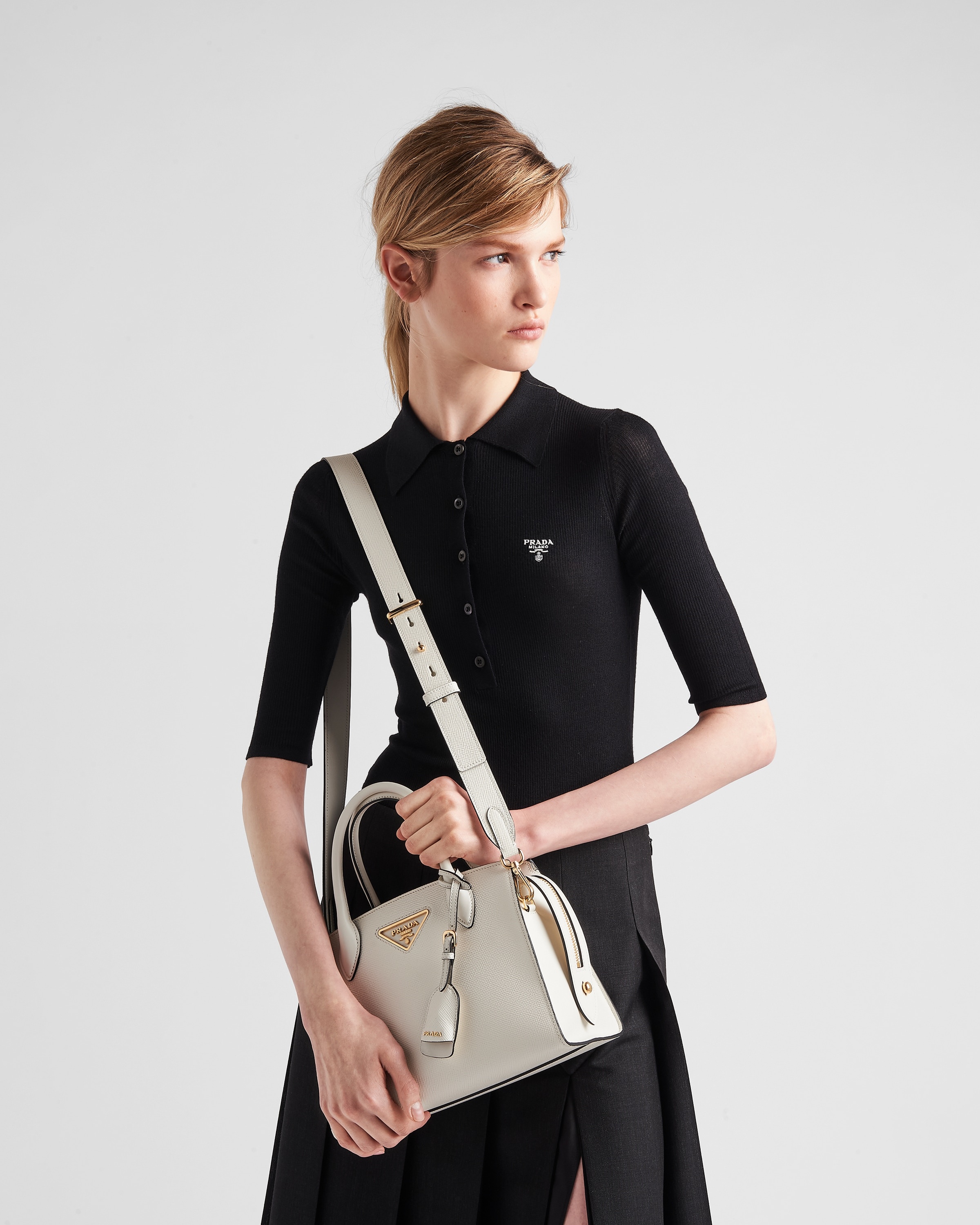 Black Prada Kristen Saffiano Mini-bag