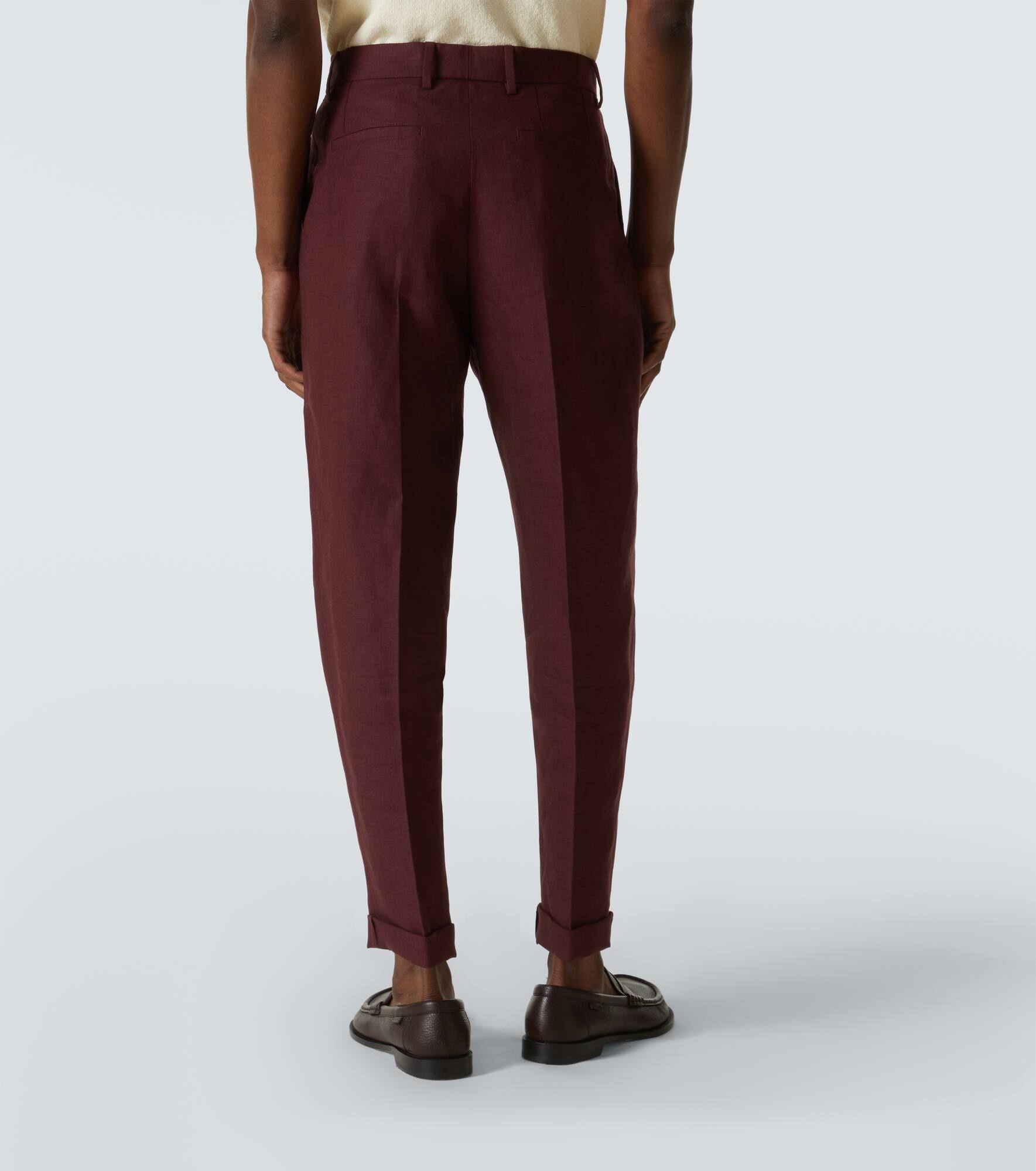 Linen suit pants - 4
