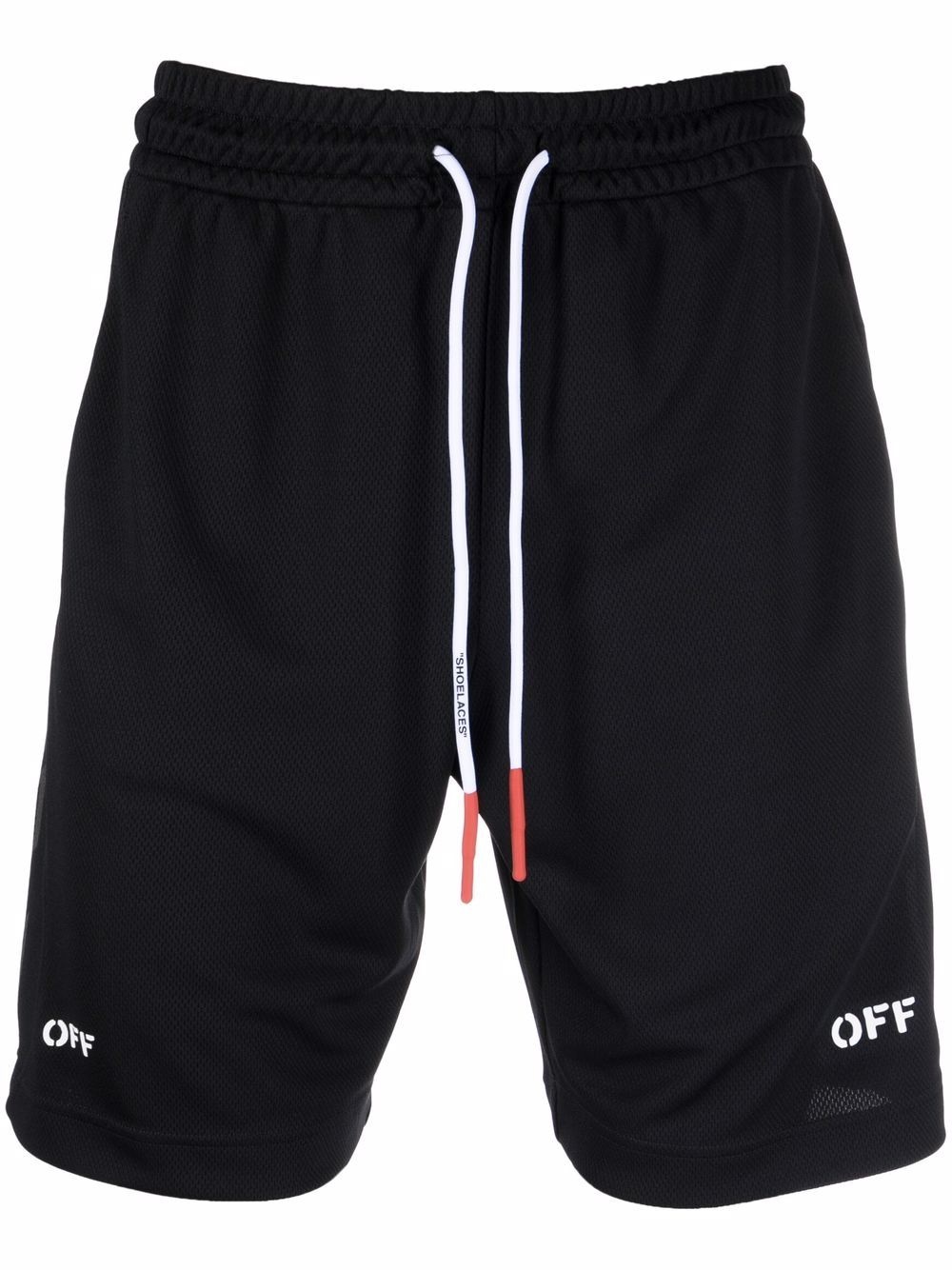 logo-print basketball shorts - 1