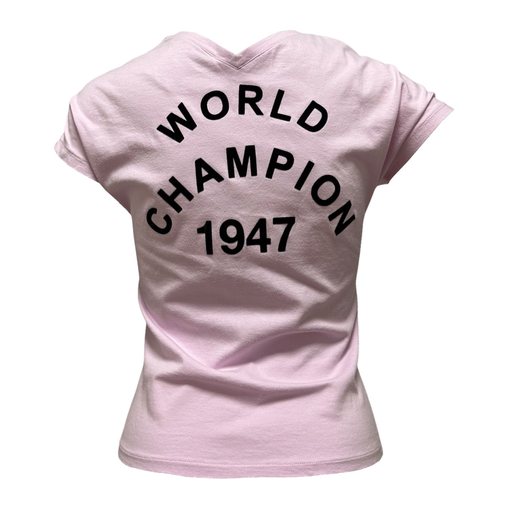 CHRISTIAN DIOR Fall Winter 2003 "J'ADORE DIOR" V-neck T-Shirt - 2
