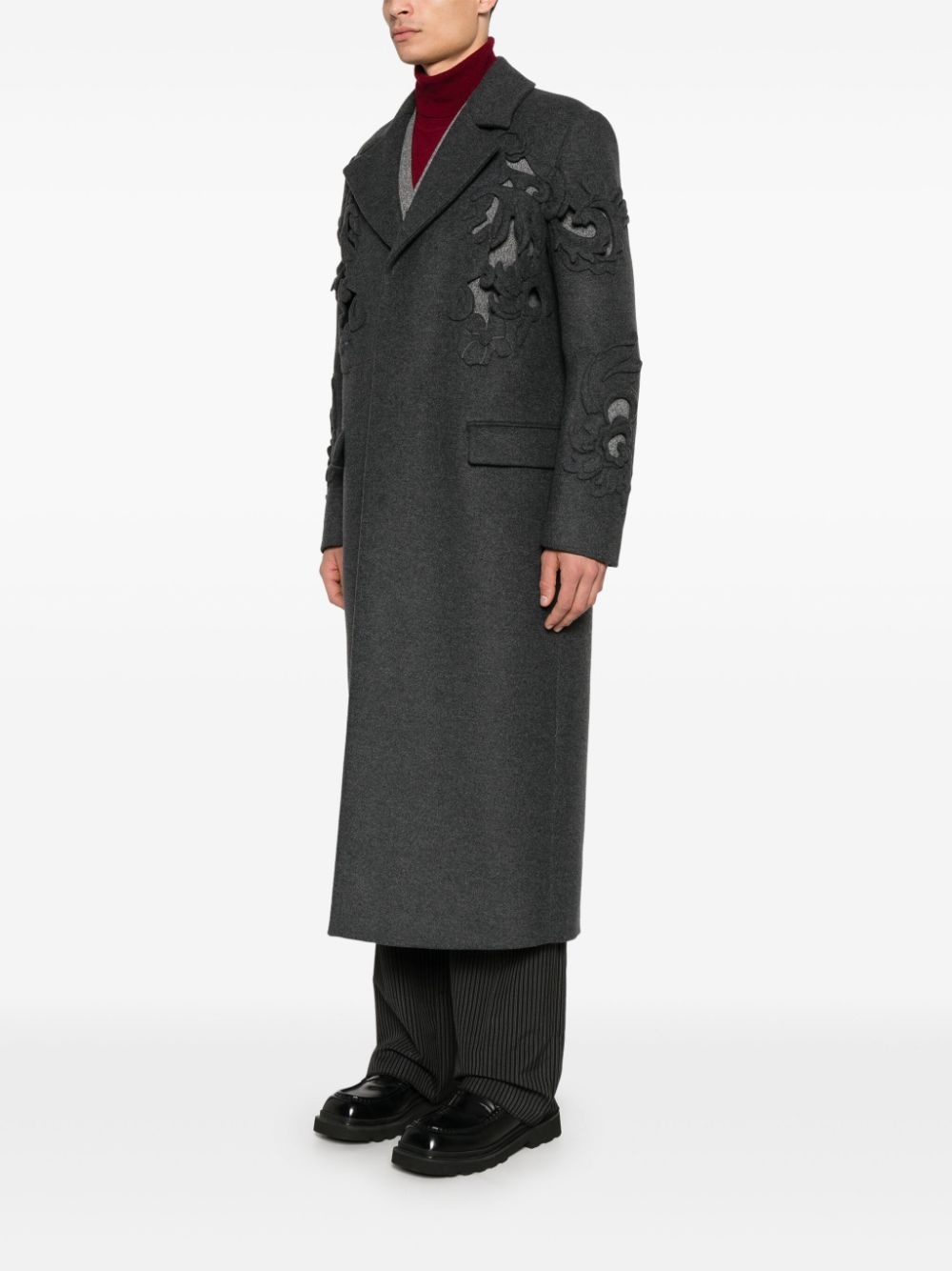 cut-out coat - 3