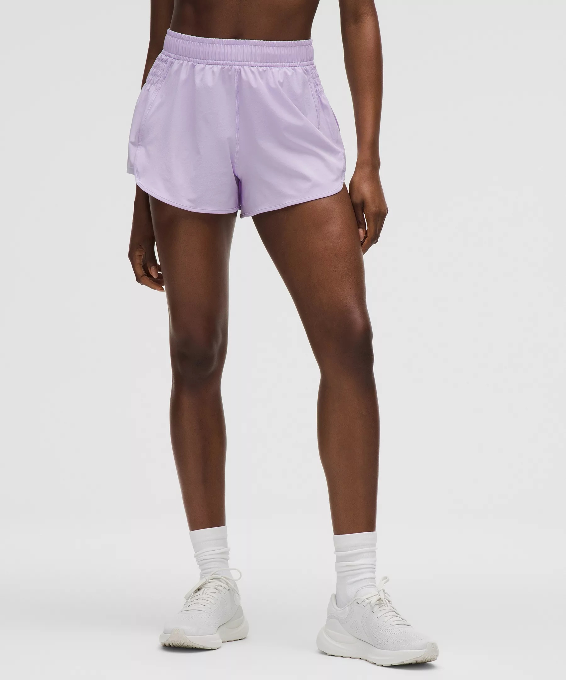 Ruched-Side High-Rise Short 3" - 2