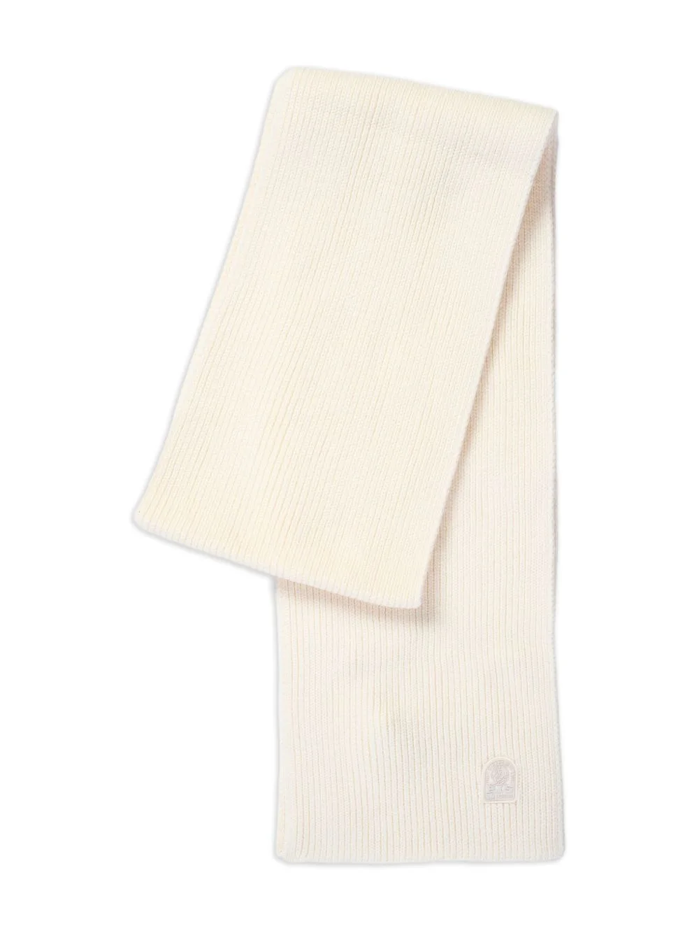 ribbed knit scarf - 1