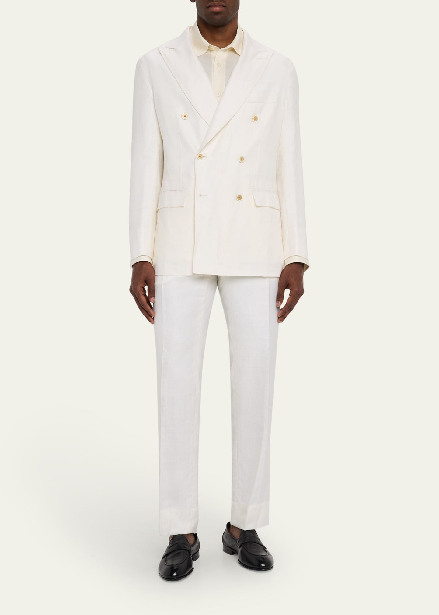 Men's Silk Pique Sport Shirt - 2