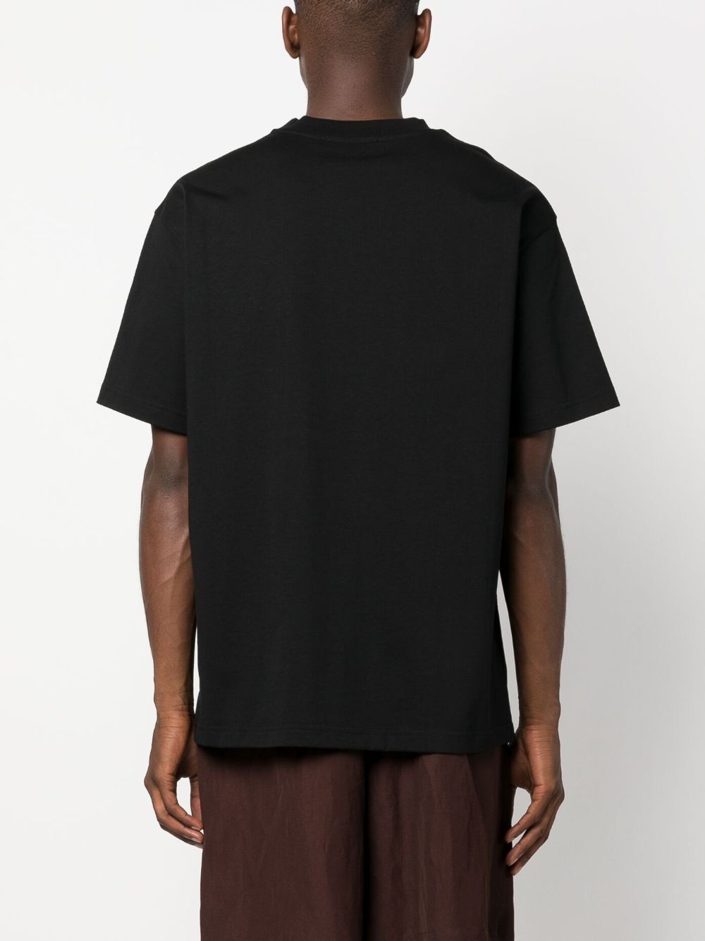 logo-print cotton T-shirt - 4