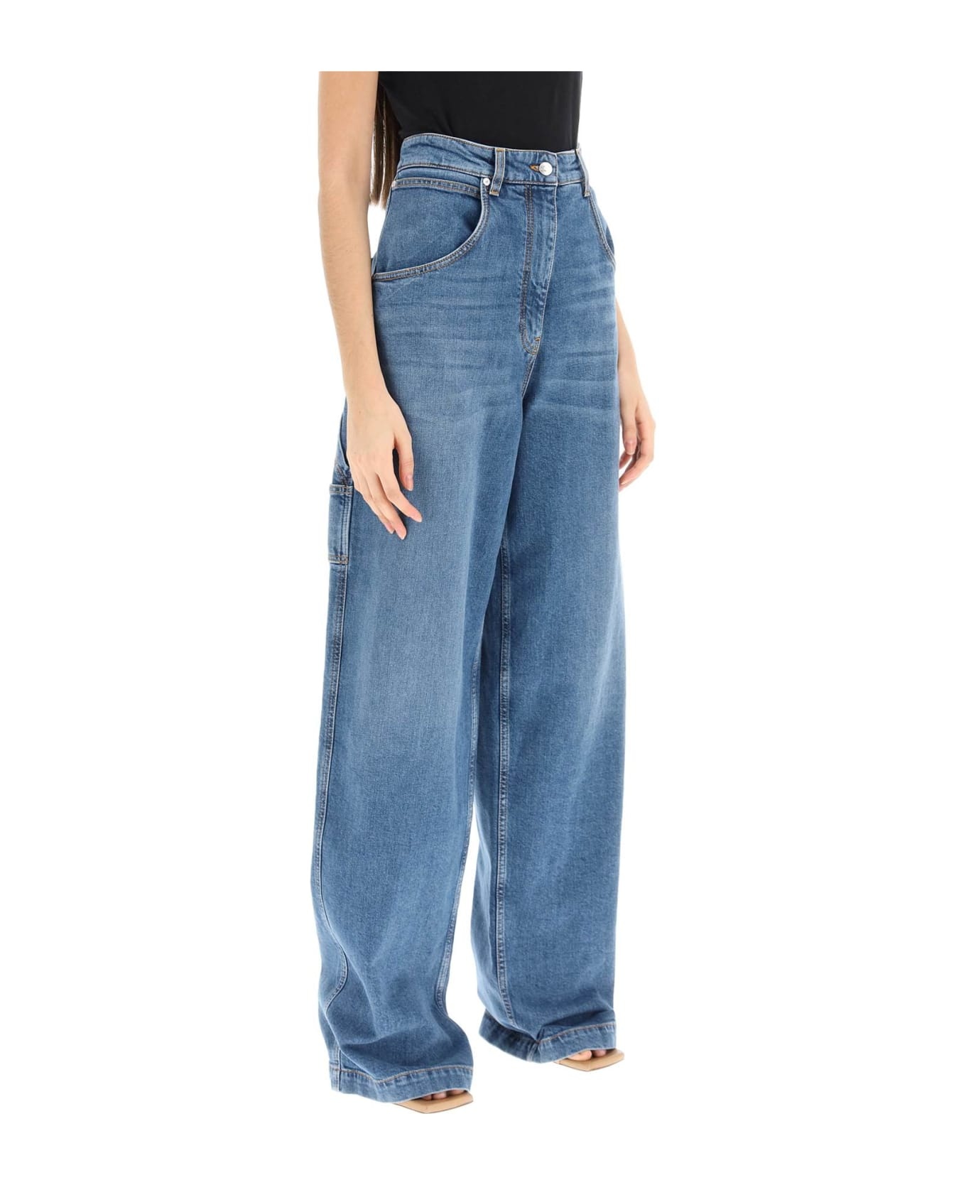Wide-leg Jeans - 2