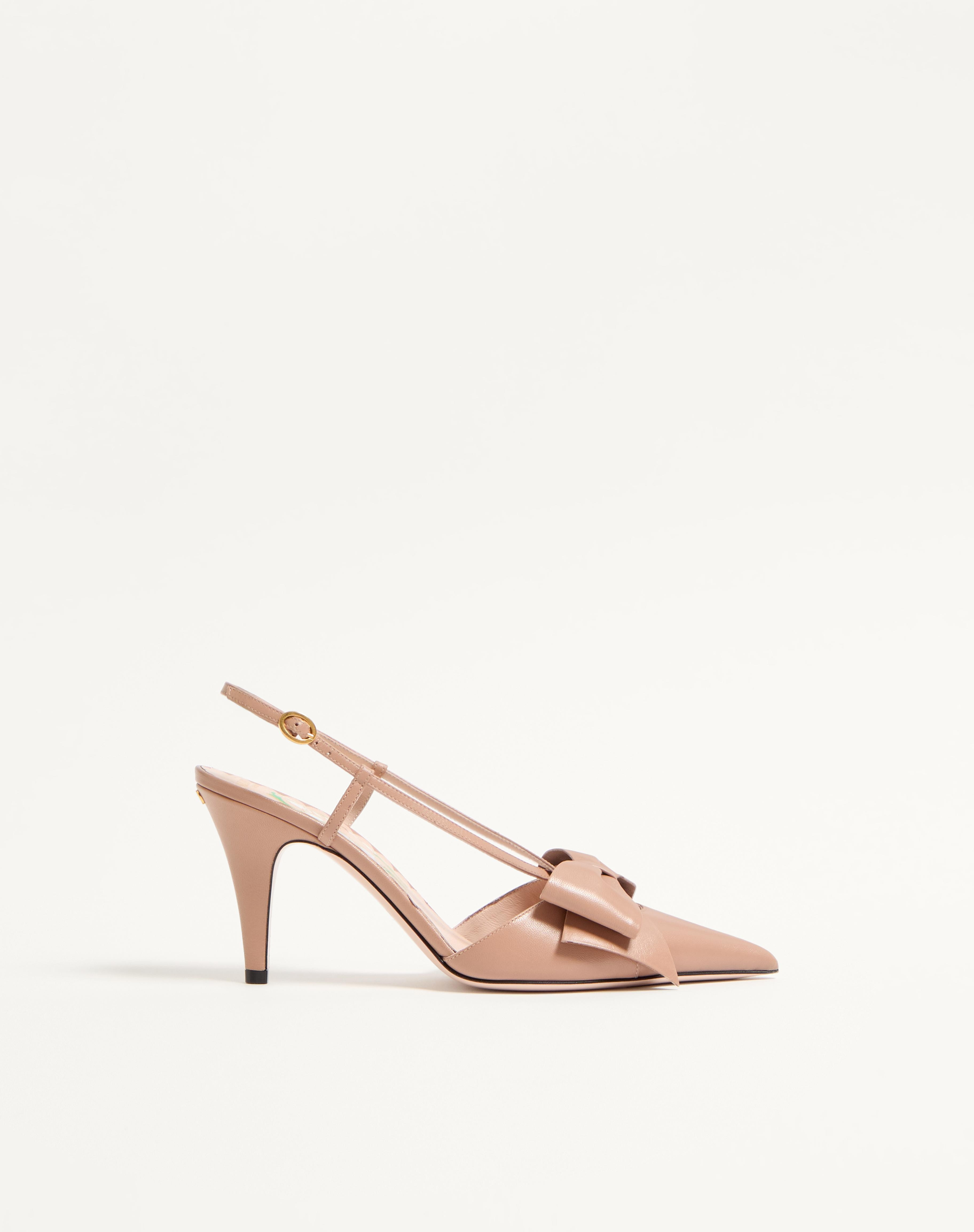 BOWOW SLINGBACK PUMPS IN KIDSKIN 85MM - 1