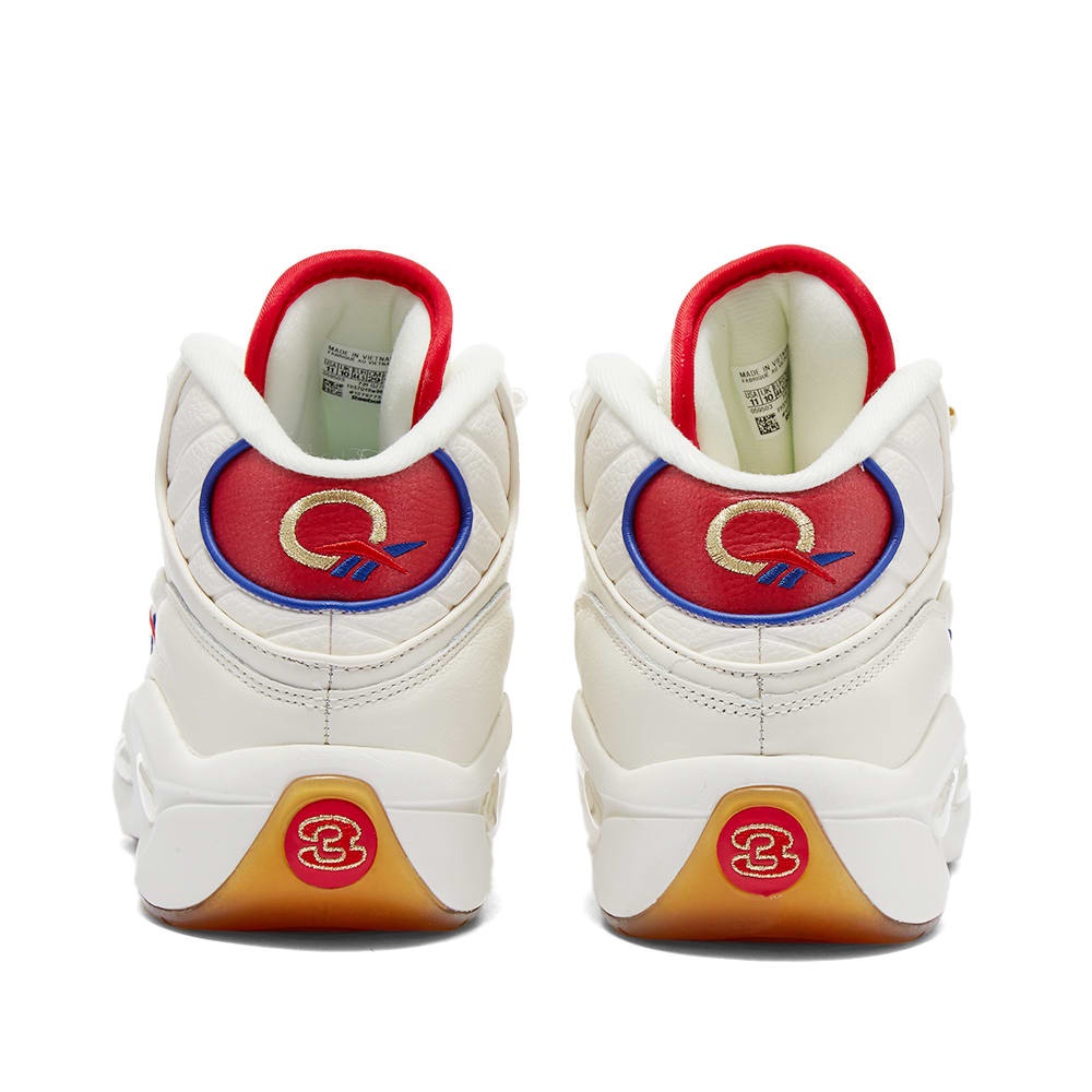 Reebok Question Mid Red Toe - 3