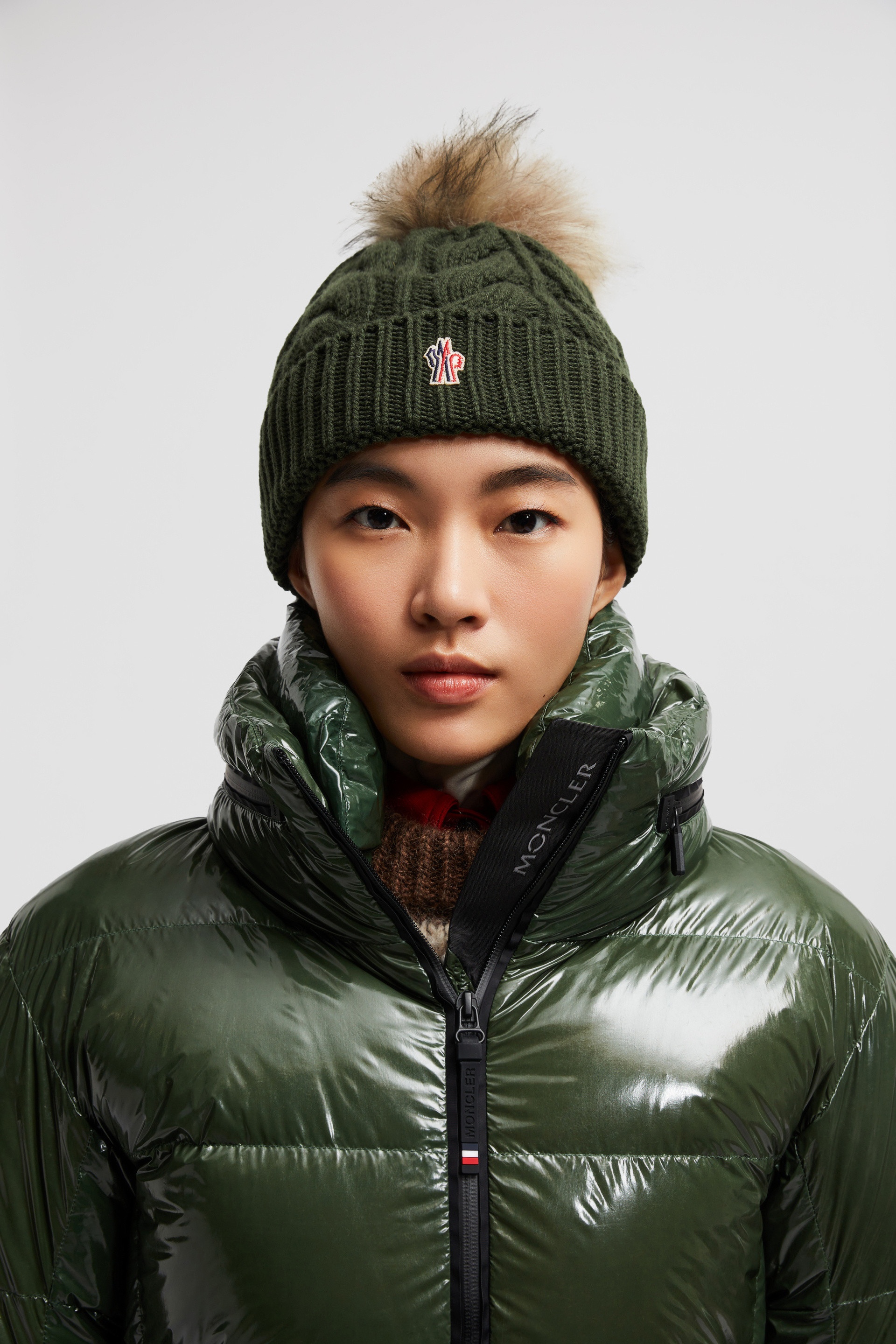 Wool & Cashmere Beanie With Pom Pom - 2
