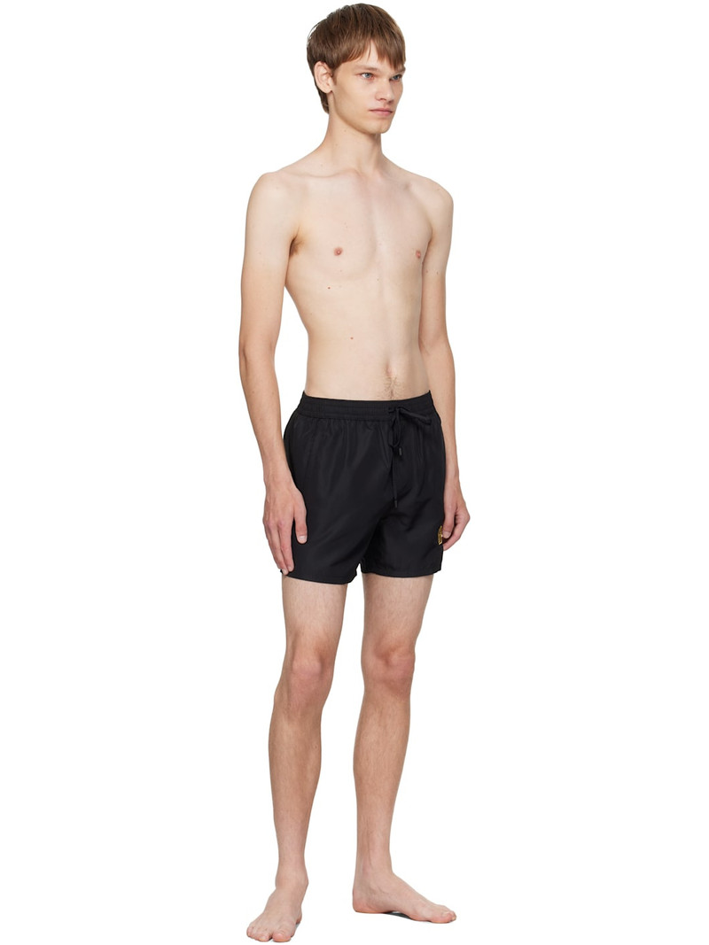 Balmain Black Logo Swim Shorts outlook