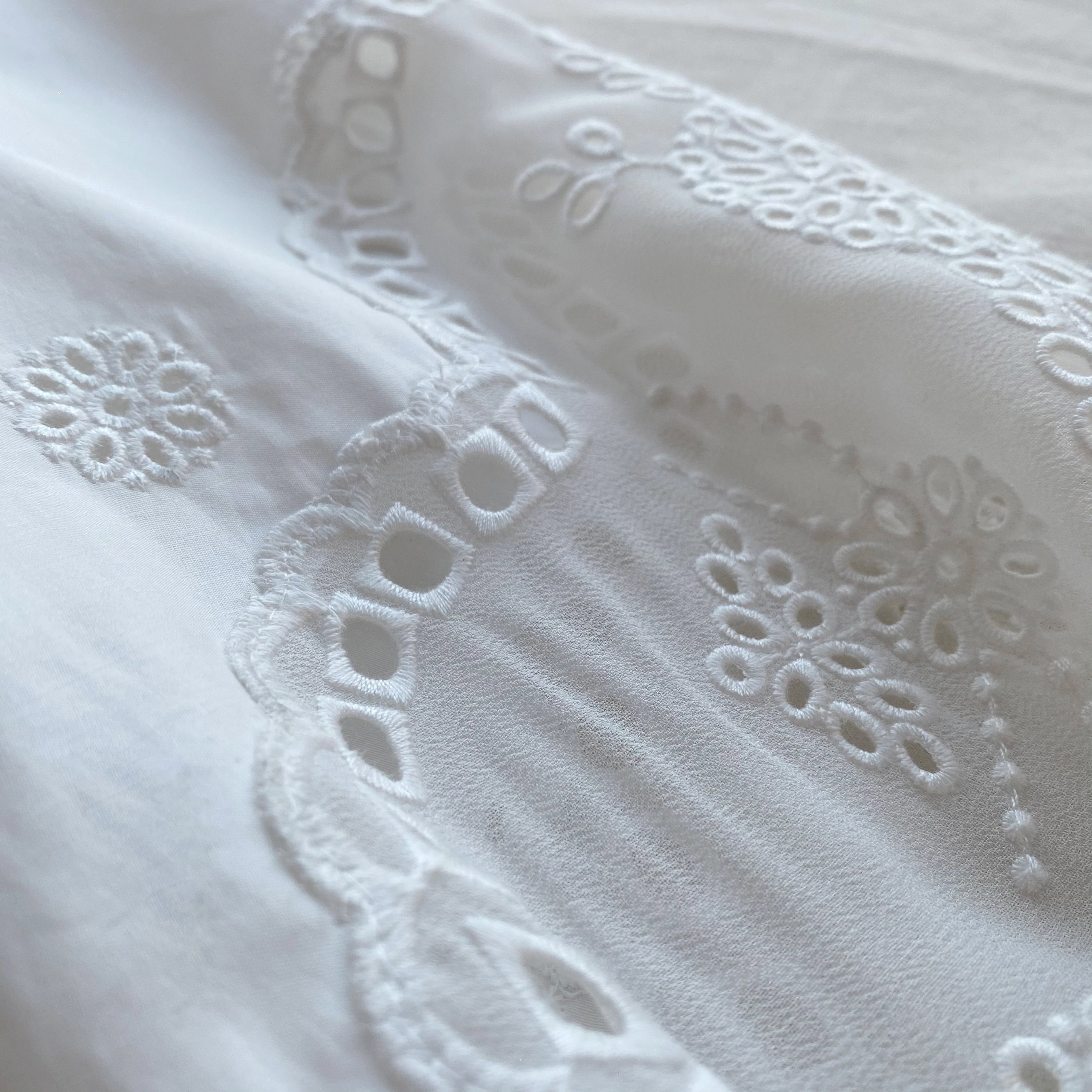 Daisy Cotton Broderie Anglaise Shirt - 4