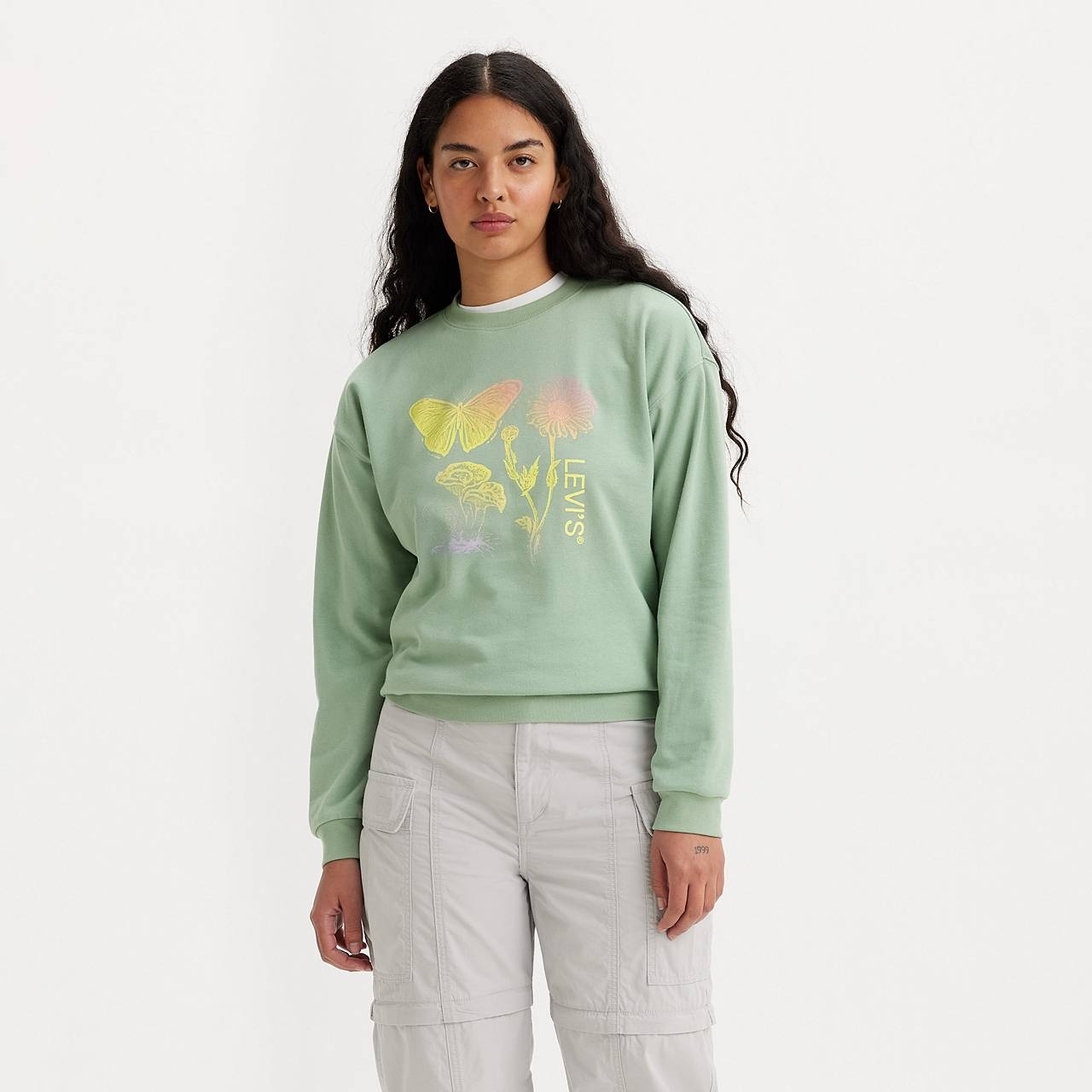 GRAPHIC SALINAS CREWNECK SWEATSHIRT - 1