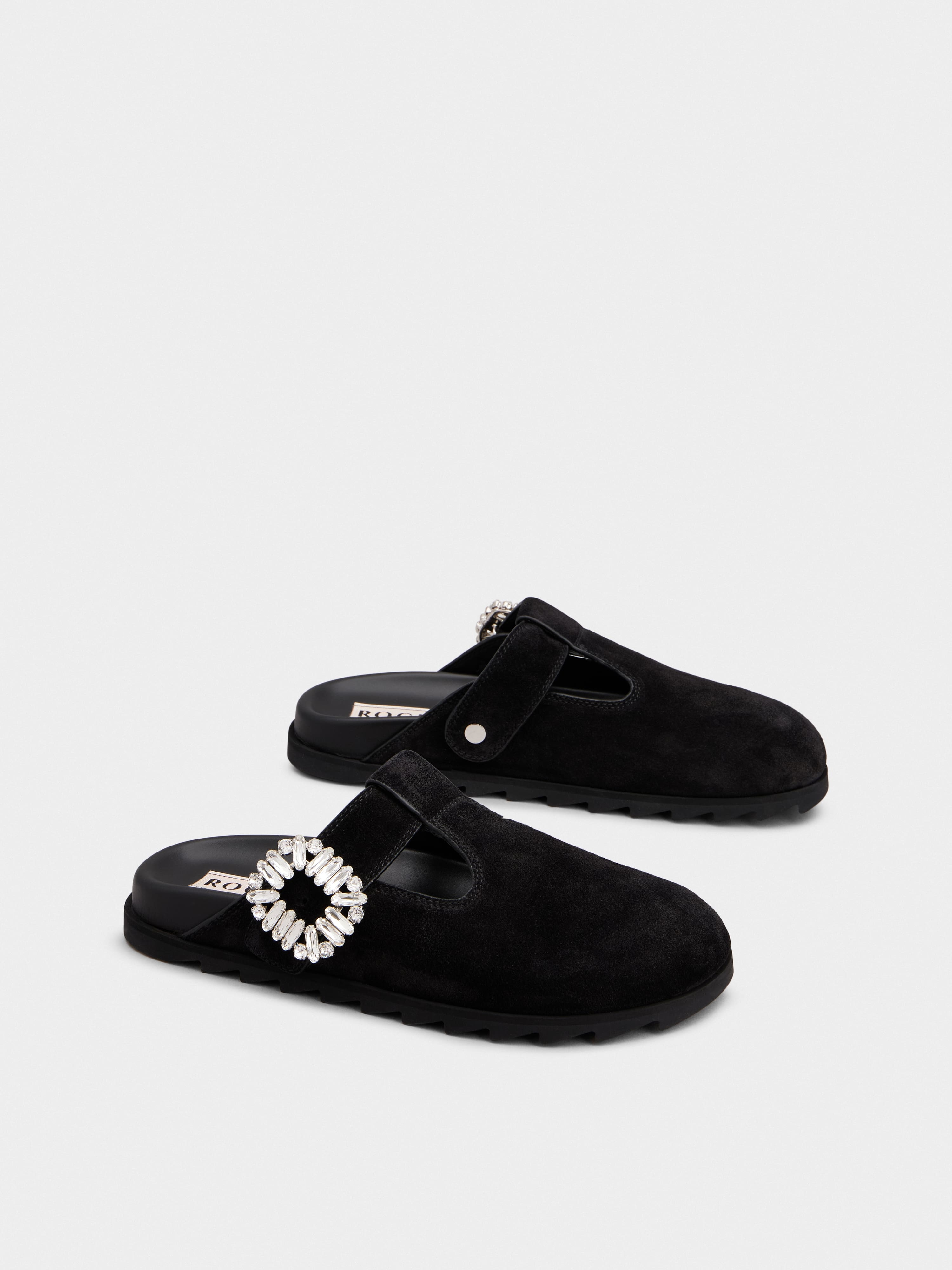 Slidy Viv' Mules in suede - 2