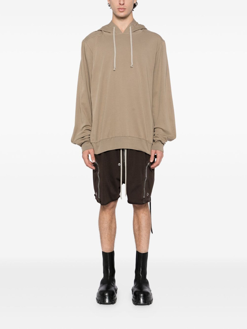Rick Owens DRKSHDW cotton hoodie outlook