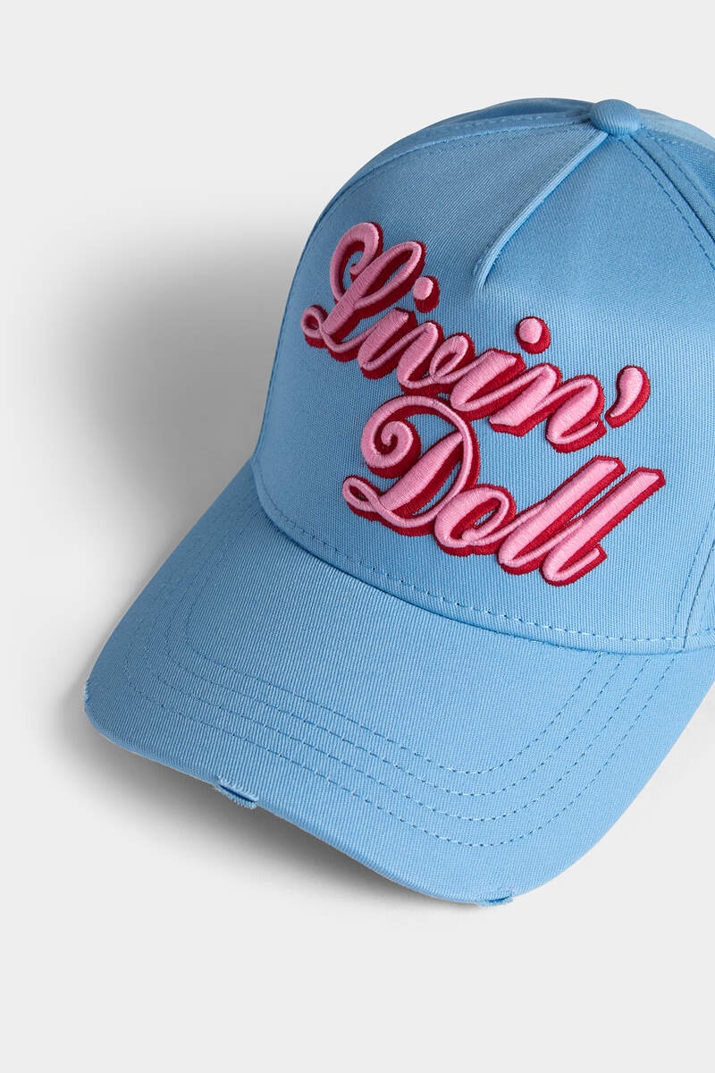EMBROIDERED BASEBALL CAP - 5