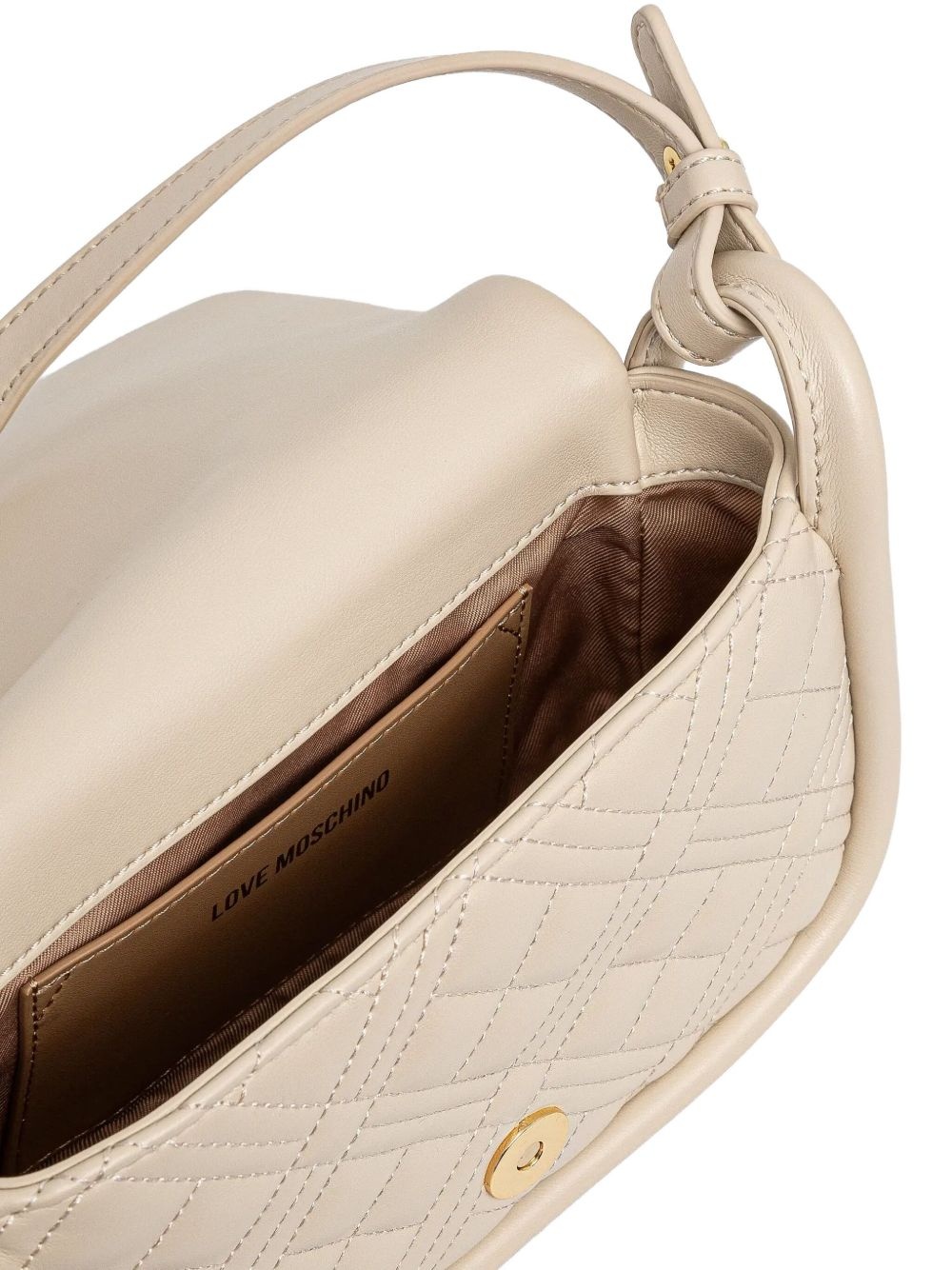 logo-lettering cross body bag - 5