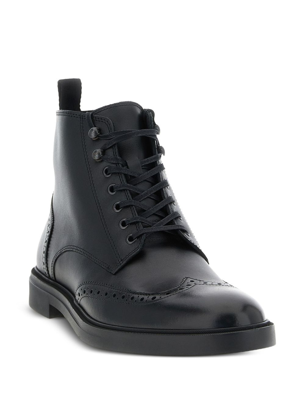 leather biker boots - 2